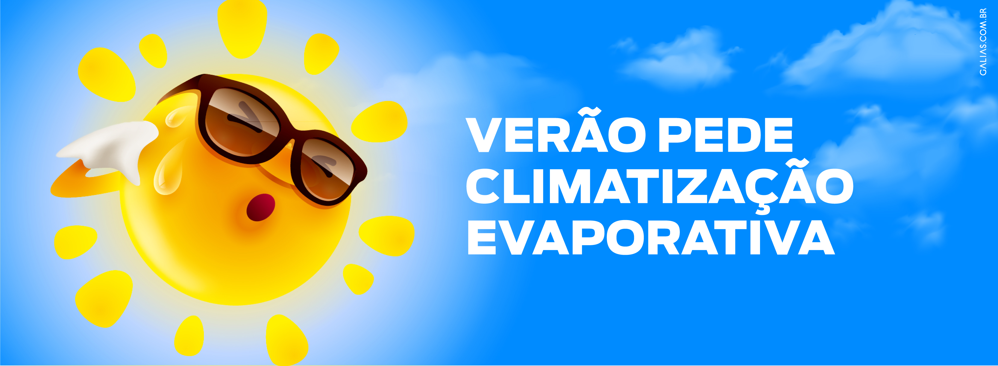 VERÃO PEDE CLIMATIZAÇÃO EVAPORATIVA